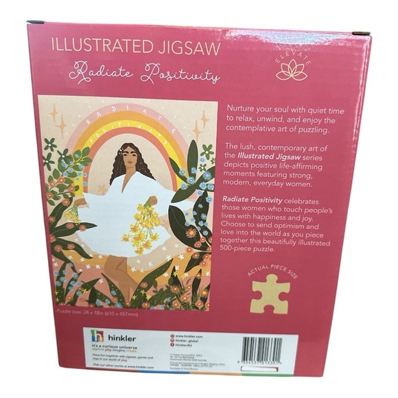 Illustrated Jigsaw Puzzle Bundle - Radiate Positivity & Plant Babies- 500 pieces - Picture 4 of 4